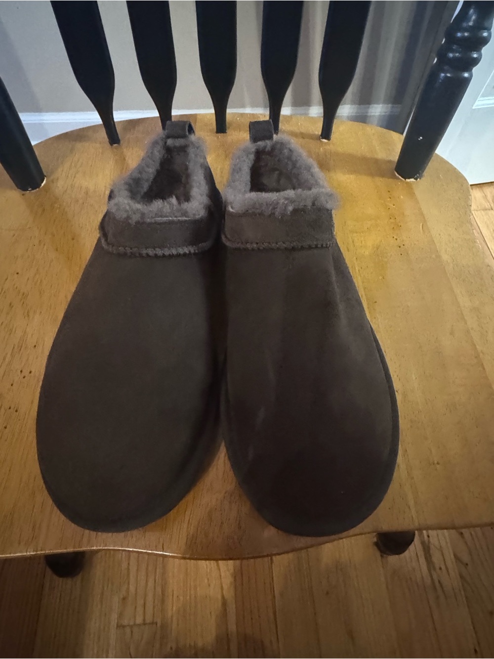 UGG Dark Brown Classic Micro Suede Bootie New no box US 8 UK 6